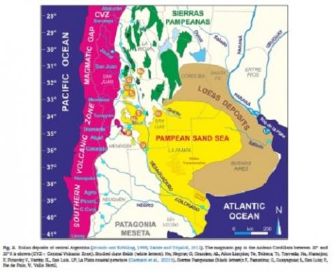 Pub-Tripaldi-Andean retroarc-basin dune